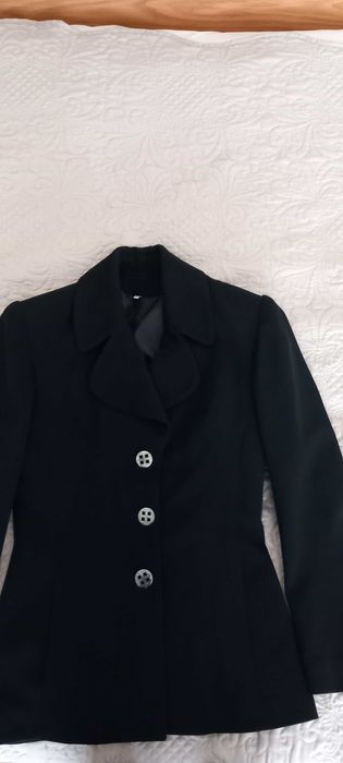 Дамско черно сако  - M