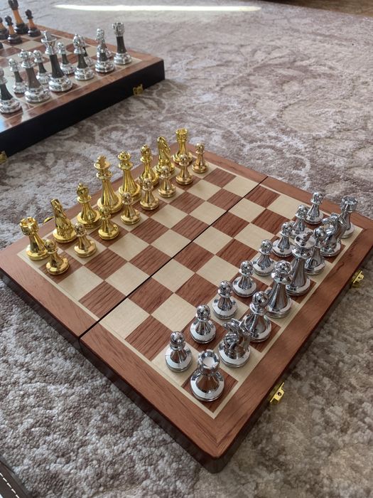 Шахматы металические