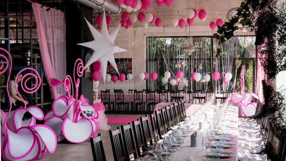 Оформление мероприятий, юбилеев и торжеств