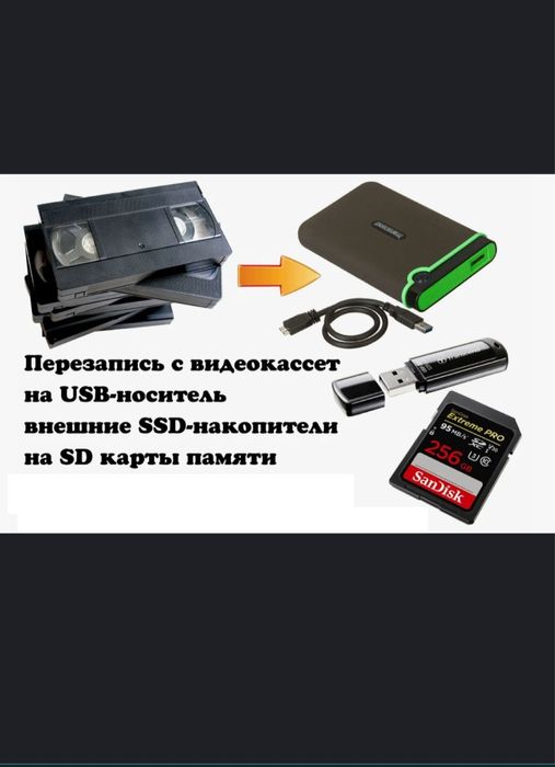 Kasetadan Fleshkaga kòchirib berish xizmati