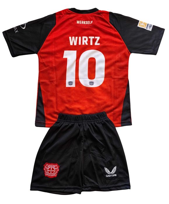 Детски футболен екип Байер Леверкузен Флориан Вирц комплект Wirtz