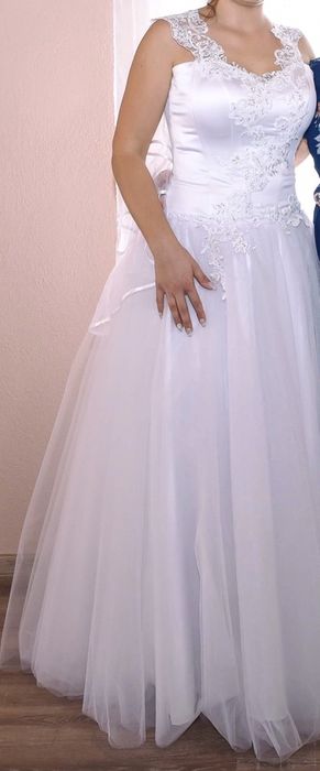 Булчинска - сватбена рокля размер Л