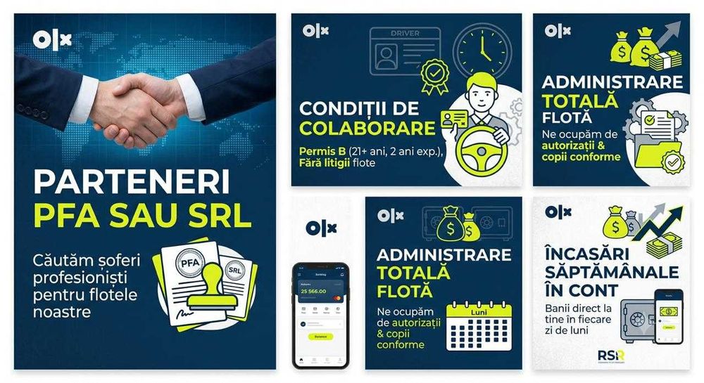 Infiintare PFA Uber/Bolt | Contabilitate expert CECCAR | Leasing Auto pe propriul SRL | SRL Gratuit | PFA Gratuit | Bucuresti