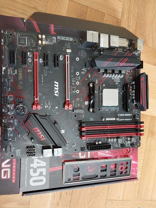 AMD Ryzen 5 5600G + MSI B450 Gaming Plus