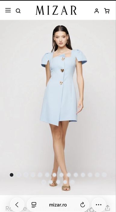 Rochie scurta Mizar ocazie