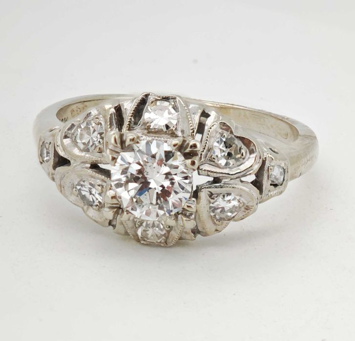 Inel 14k diamante naturale 0,86ct
