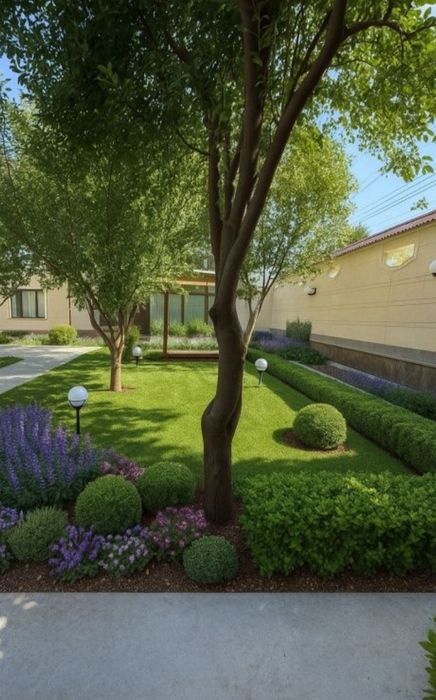 Газон посевной с Горантией