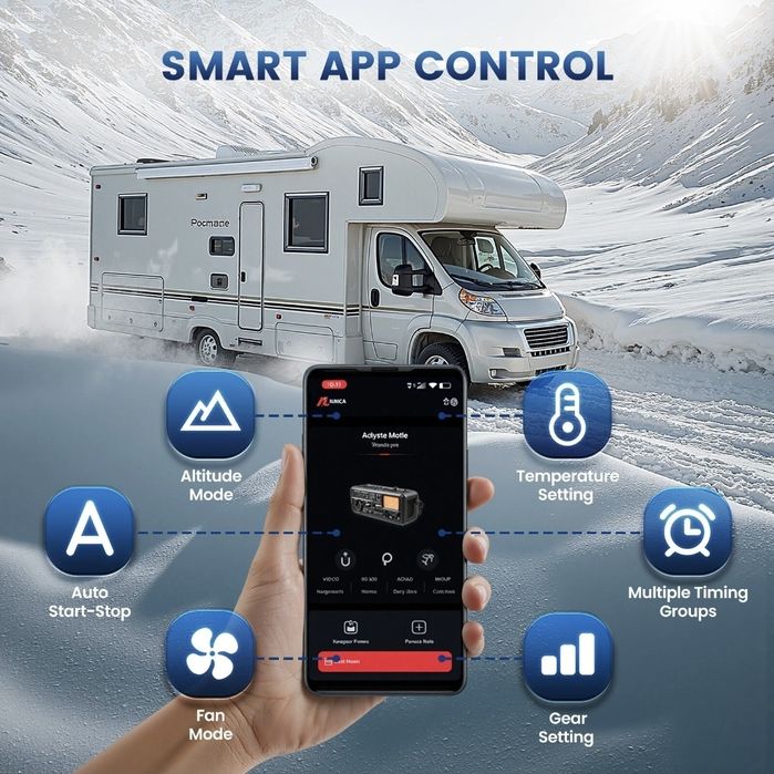 Incalzitor motorina sirocou webasto soba HCalory 8KW sigilat