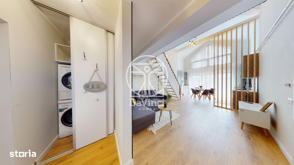 Penthouse 3 camere, 2 bai, la cheie, aer conditionat - intabulat — fotografia 1