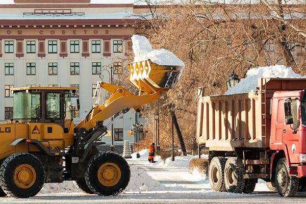 Уборка снега
