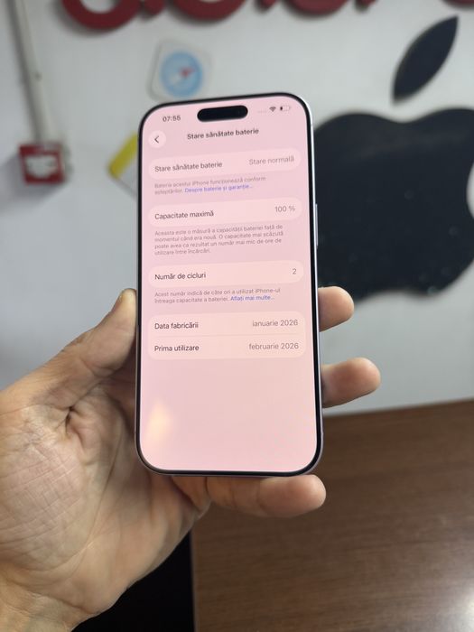 Vand Iphone 17 256Gb Lavanda full box