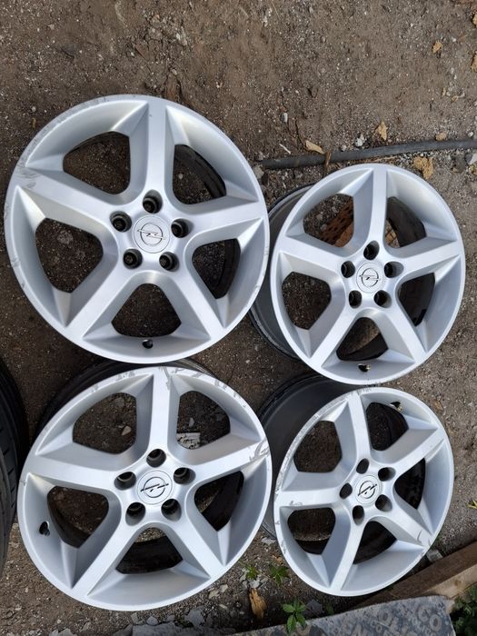 Продавам 4 броя Алуминиеви джанти 5x110 17 цола 7 J *ЕТ 39*ц.о 65,1 мм