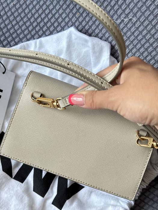 Кожена чанта портмоне DKNY Armani Karl