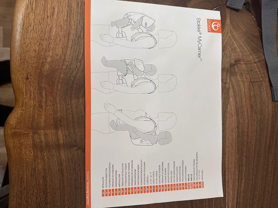 Stokke MyCarrier ергономична раница , кенгуро за предно и задно носене