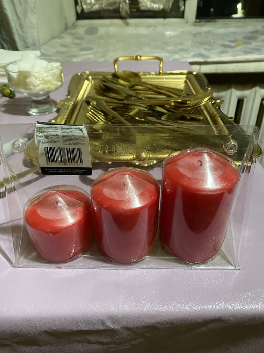 Свечей набор 3-х штук