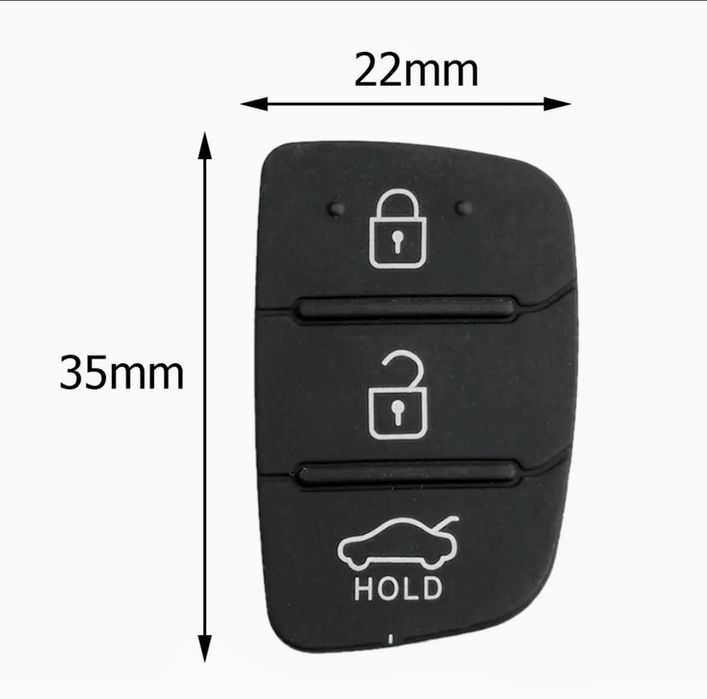 Бутони ключ  KIA / HYUNDAI