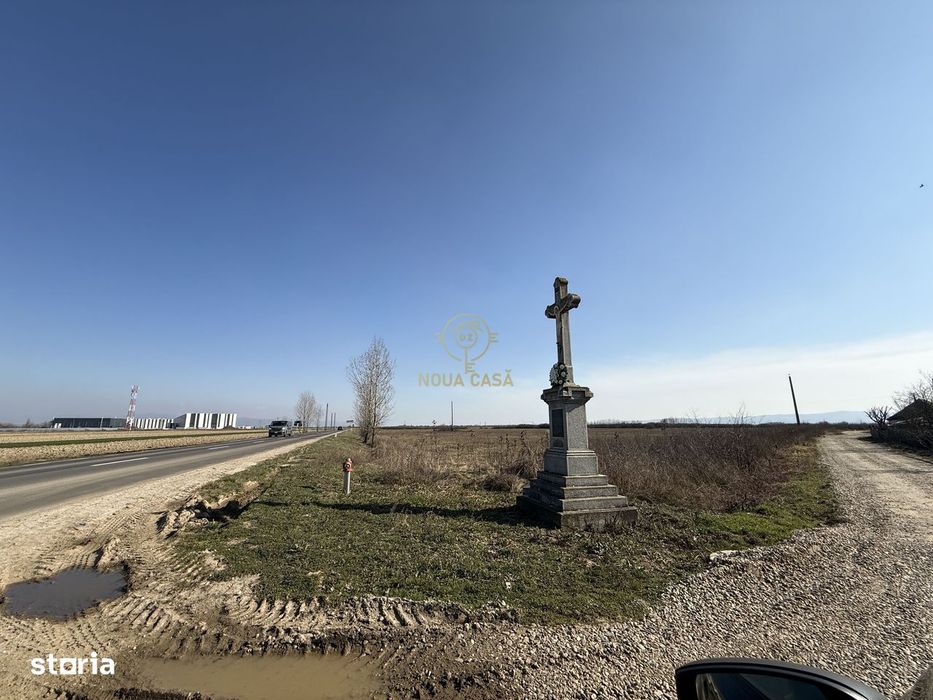 Teren 14 300 Mp Cu Front 153 M La Dn ,Langa Uac Mediesu Aurit