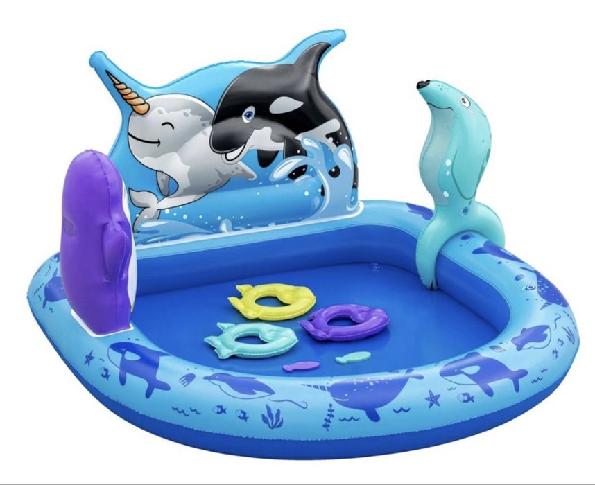 Неразопакован! Детски Центьр басейн, Аквапарк, 134 X 131 Х 73 См