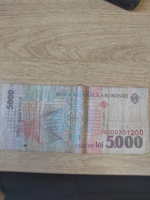 Bancnotă de 5000 de lei
