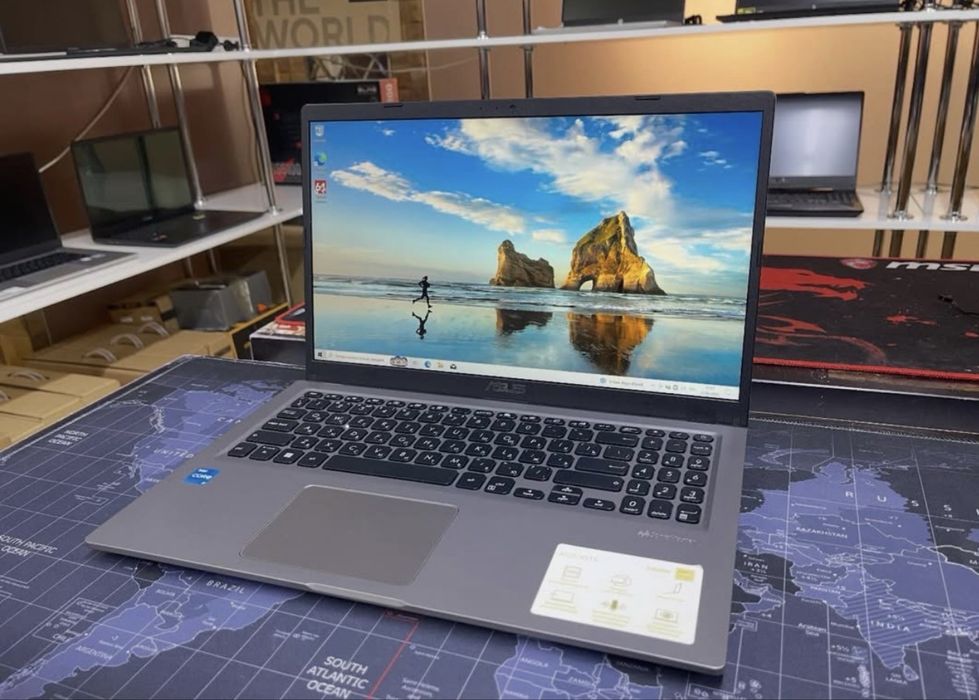Бюджетный Ноутбук/AsusX515/i3-1115G4/4GB/256SSD /15.6’ FullHD