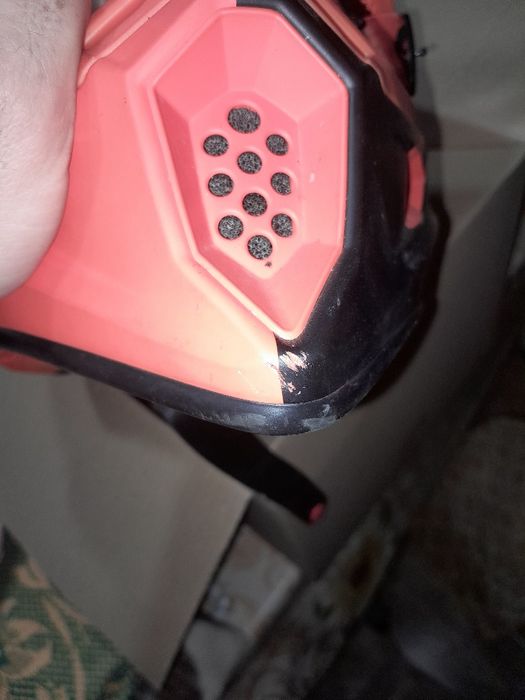 Cross каска RAVEN orange/black