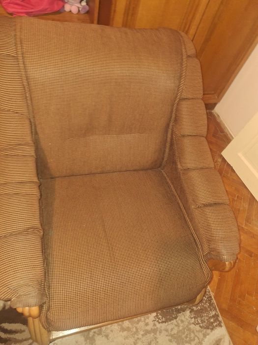 Canapea extensibila + 2 fotolii