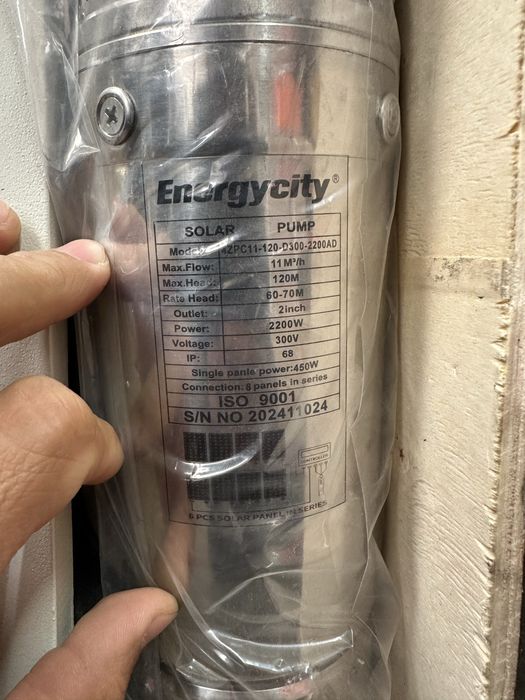 Глубинный скважинный насос 24в или 220в можно подключать