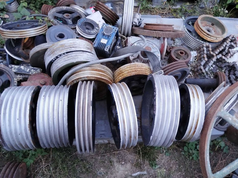 Fulie cu 6 curele de 17 mm lățime