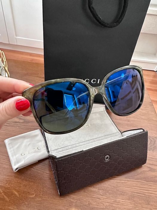 Оригинални очила GUCCI + калъф и пълен комплект – отлично състояние