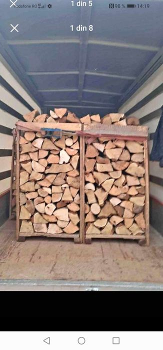 Lemne de foc paletizate