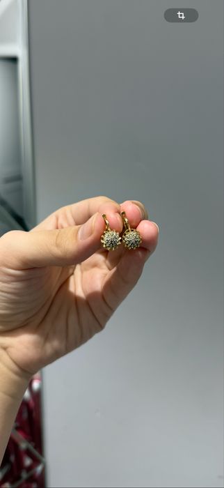 Серьги с брилиантами