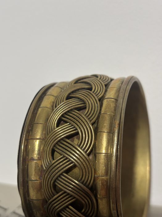 Латунный браслет