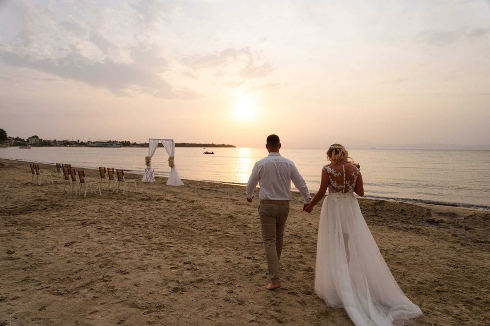 Rochie de mireasa din 2 piese