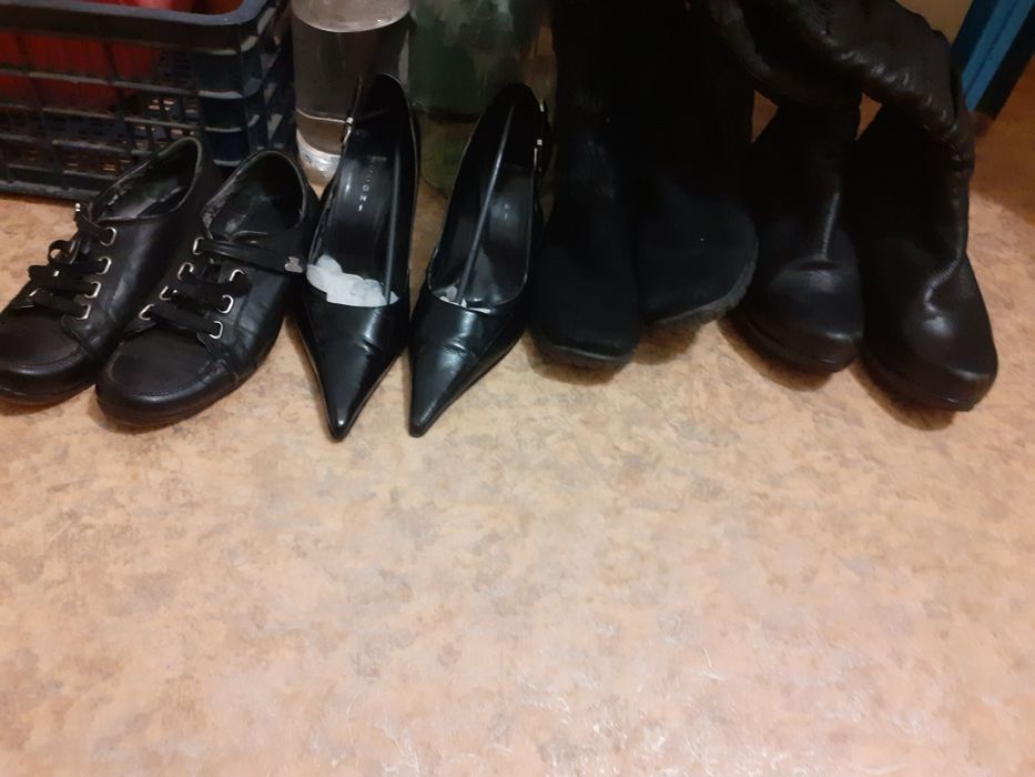Обувь из кожи б/у