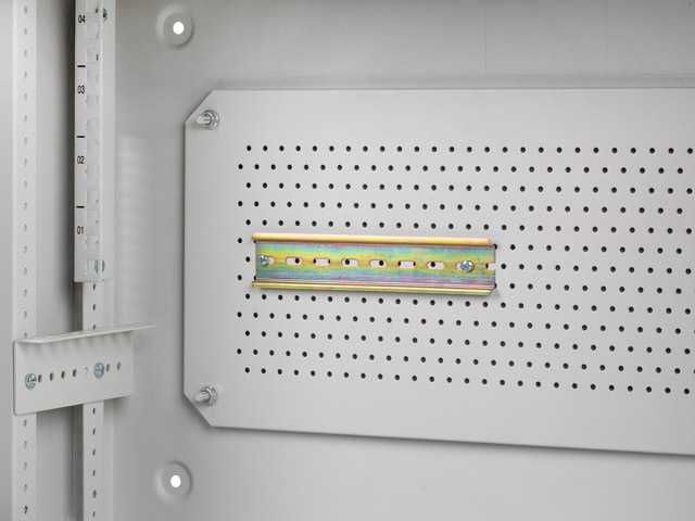 Rack 19" Lanberg 4U+3U/540X200 Profil Redus, Gri (Asamblat)