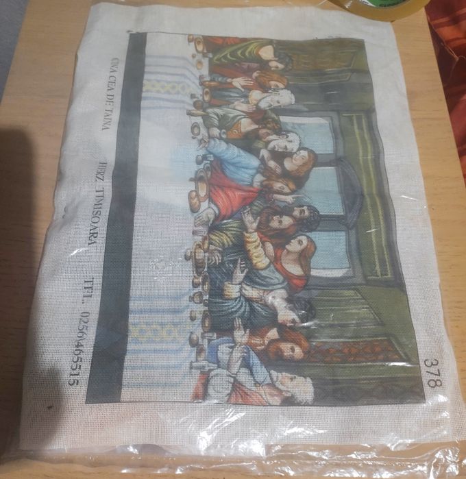 Kit Goblen De cusut Pastorul cel Bun Cina cea de taina