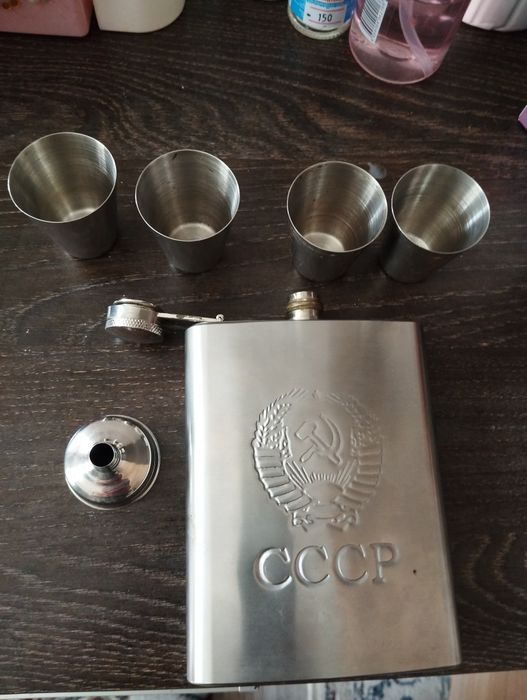 Коньячный набор дорожный