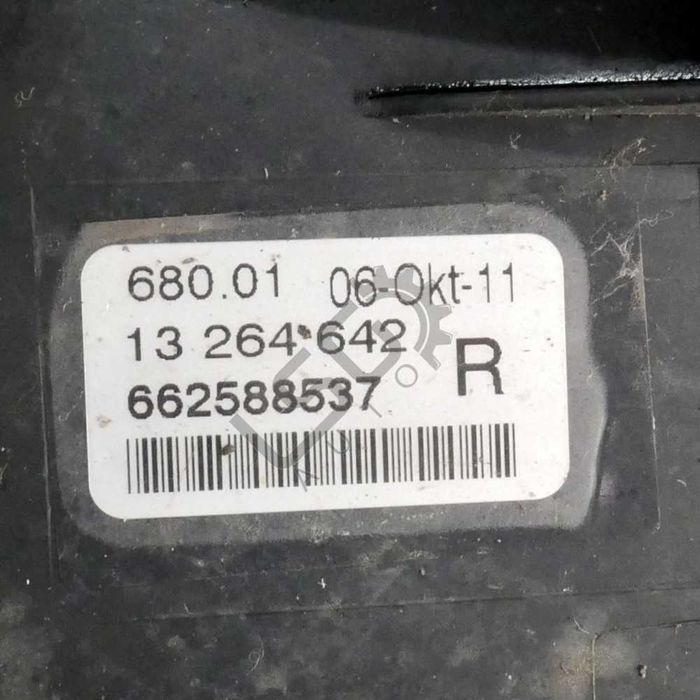 Десен халоген Opel Astra (J), ОЕМ 13264642 156510