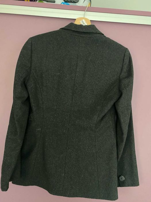 Дамско вълнено класическо сако