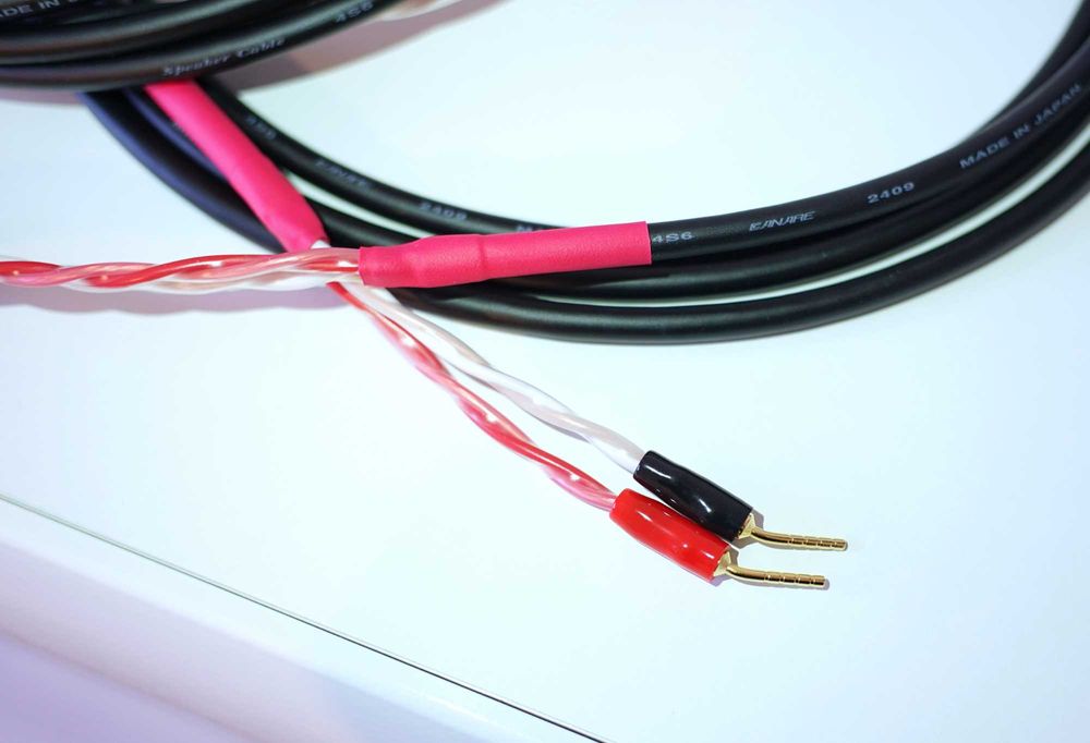 Canare Japan - Cabluri audio boxe 3m lungime mufe PIN, QUAD