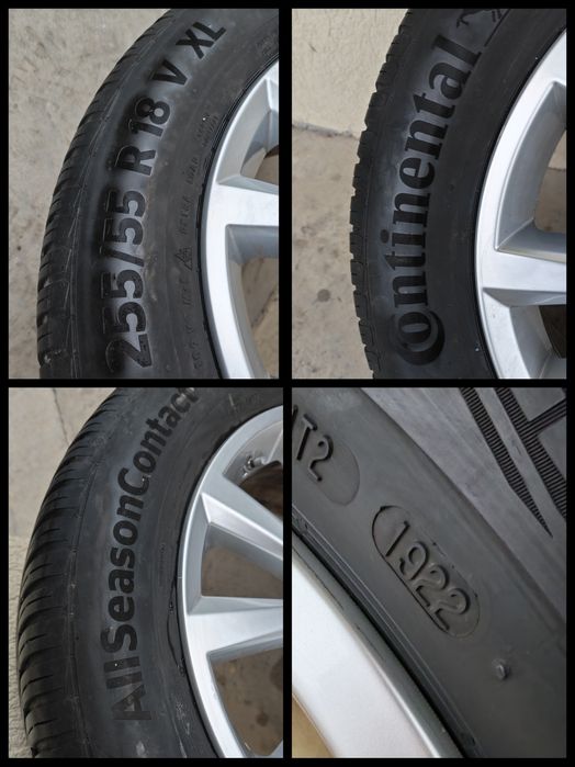 Roti VW Touareg, AllSeason Continental (jante, anvelope)