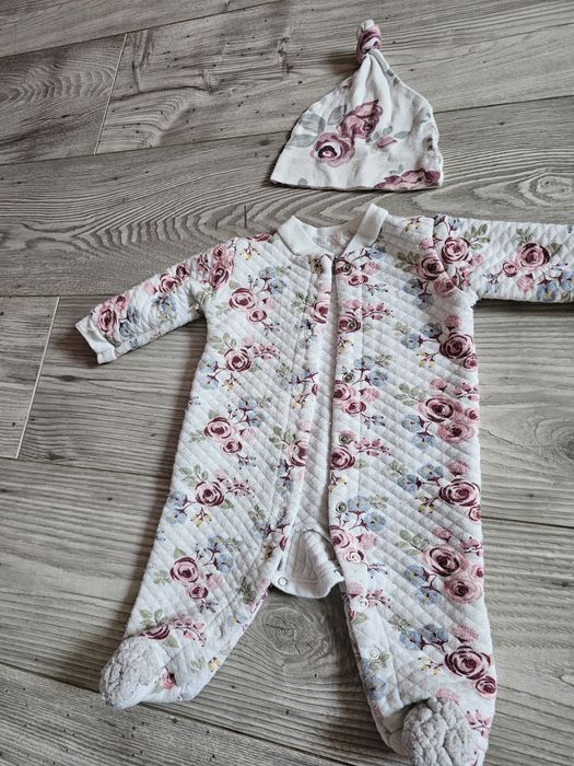 Дрешки за новородени, 100% органичен памук, размер 50-56, H&M