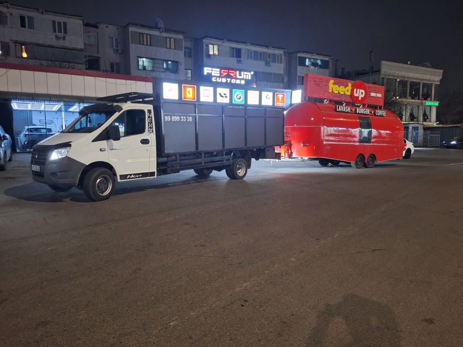 Перегон Фудтраков По городу и областям