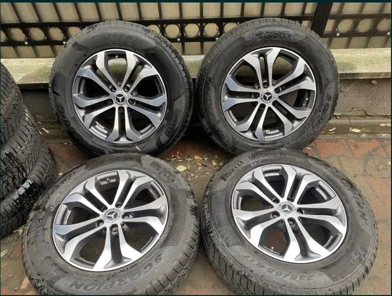 Roti/jante MERCEDES GLC ,GLK ,ML originale 235/65/17 bicolore ,senzori