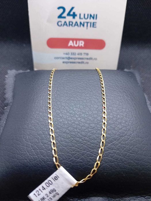 Lant aur 18k 2.49g (B.24675.1 AG31 Barboi) Garantie 2 ani!