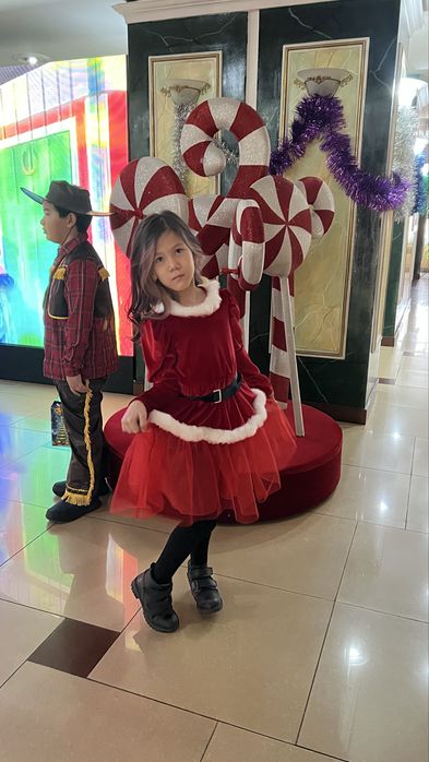 Новогодняя платье для девочек