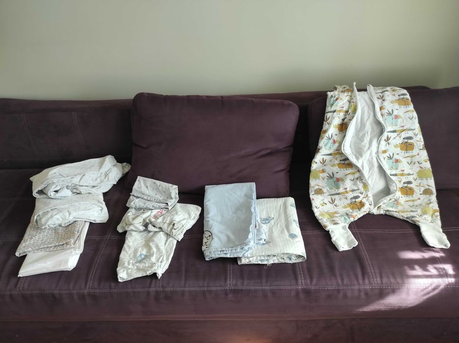 Дървена кошара с матрак 120/60