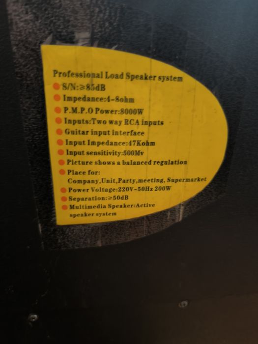 Продам акустические колонки.