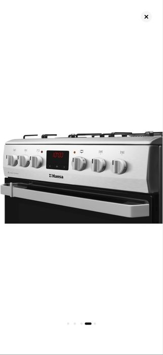 Готварска печка Hansa - Електрическа/Газ ЧИСТО НОВА