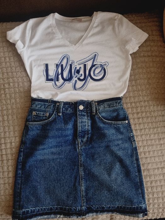 Pepe Jeans Оригинална дънкова пола